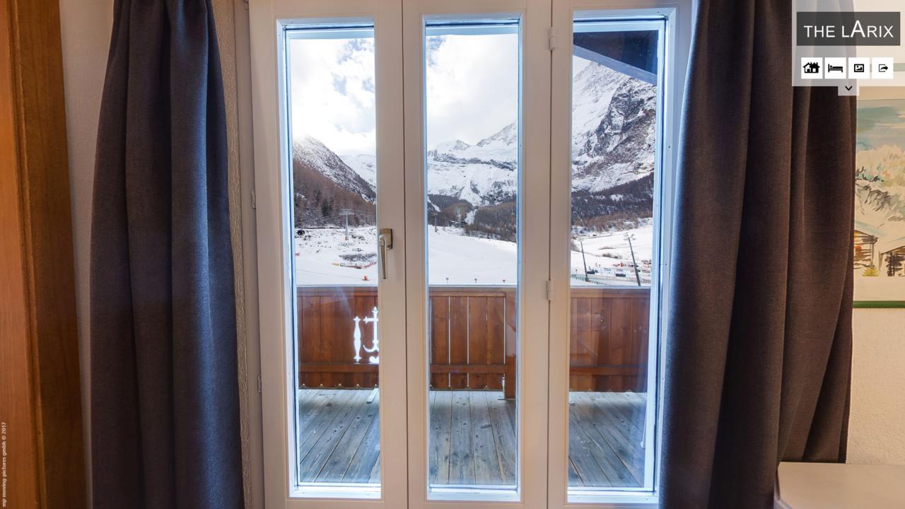 Hotel The Larix Ski-In Ski-Out Saas-Fee Exterior foto