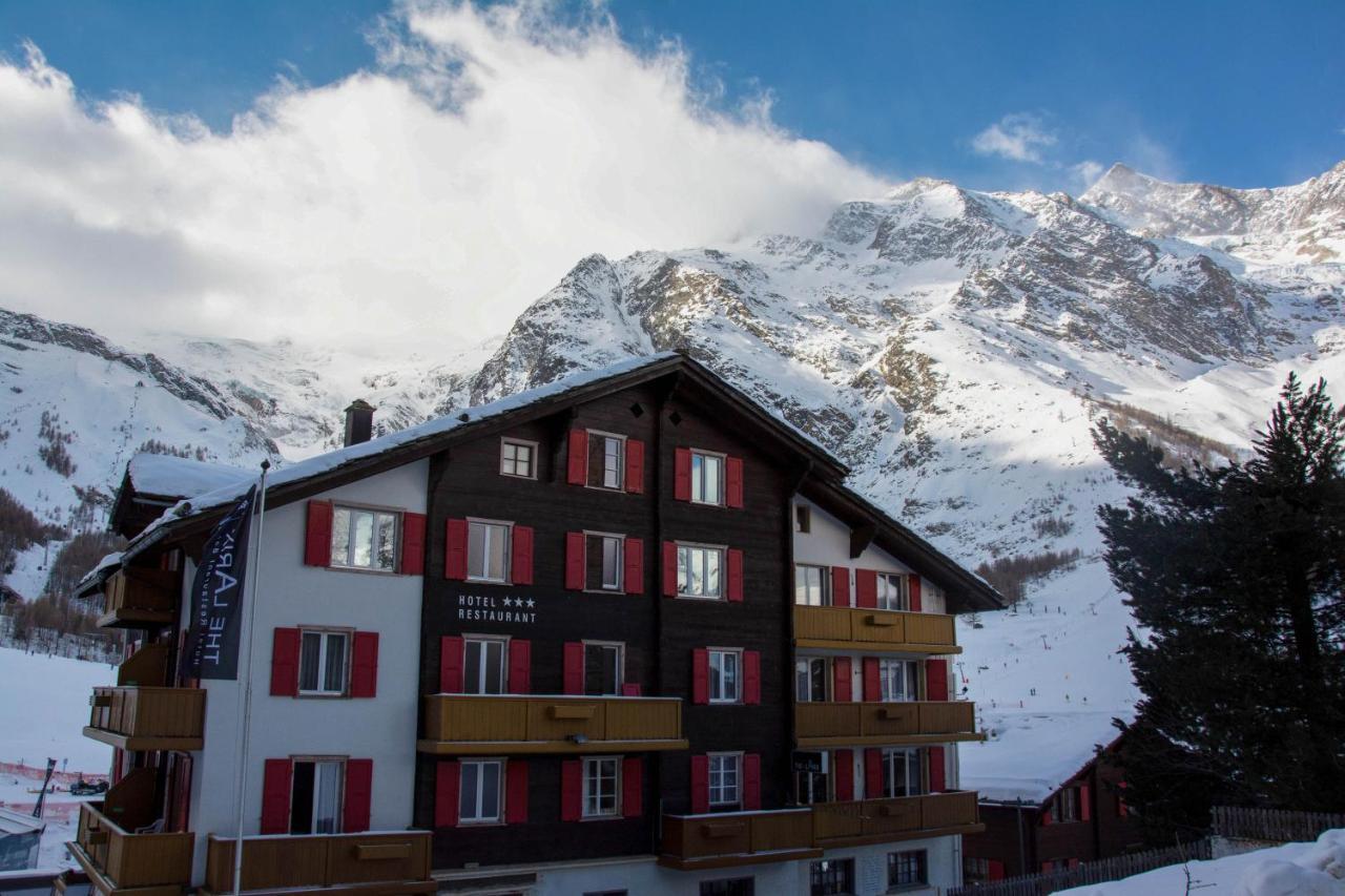 Hotel The Larix Ski-In Ski-Out Saas-Fee Exterior foto